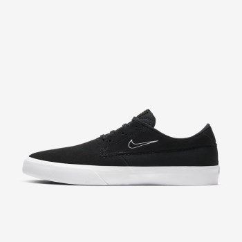 Nike SB Shane - Férfi Deszkás Cipő - Fekete/Fekete/Fehér